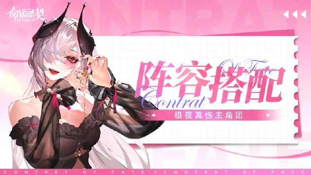 新手指南｜【极夜真伤主角团】阵容搭配推荐！《命运圣契》图片