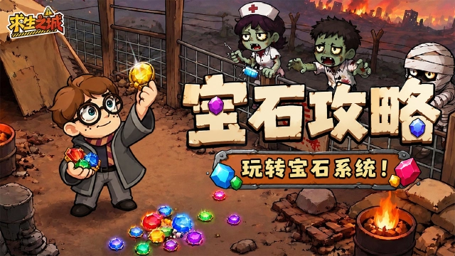 《求生之城》【宝石攻略】从新手小白到流派大师，一颗宝石都不浪费！图片