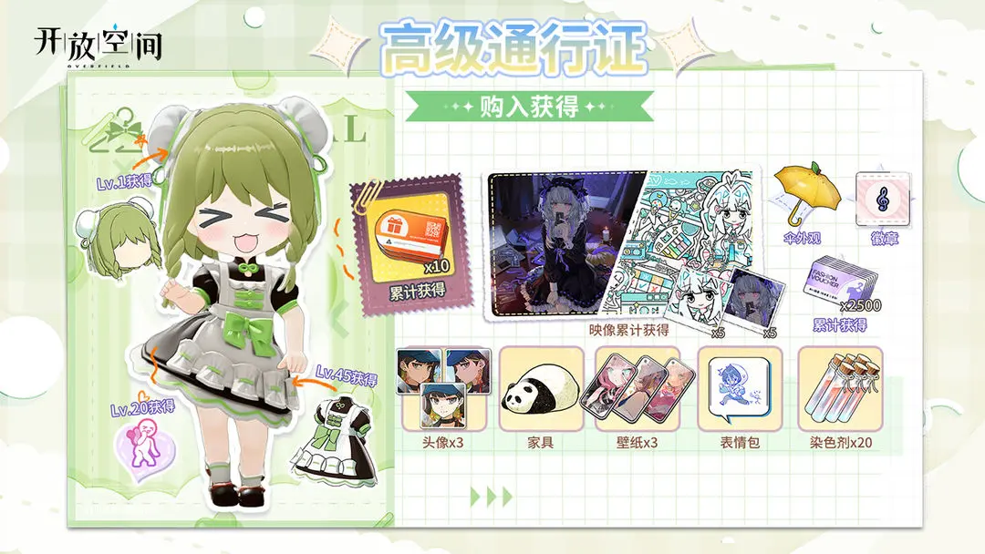 《開放空間》高級通行證獎勵一覽第六期圖片_1