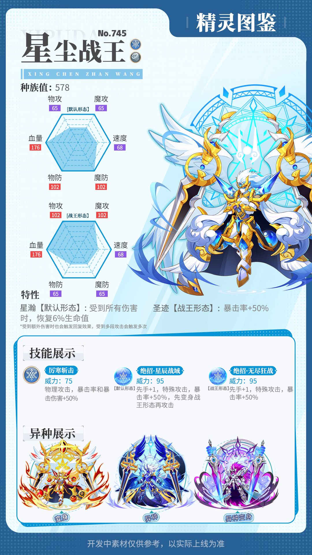 《西普大陸》精靈百科|神魄聯動系列&星塵戰(zhàn)王&三皇大地機神圖片_3