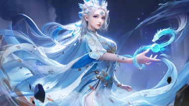 《太古封魔录2》全新天神踏冰降临！图片