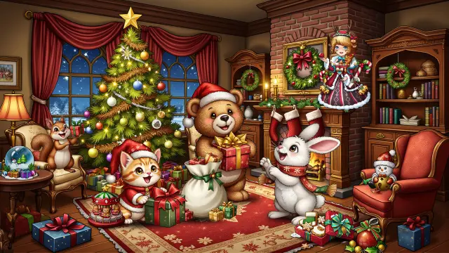 《精灵世界种田》平安夜活动-12月19日开启，有彩蛋，要记得参加哦（错过等1年）！图片