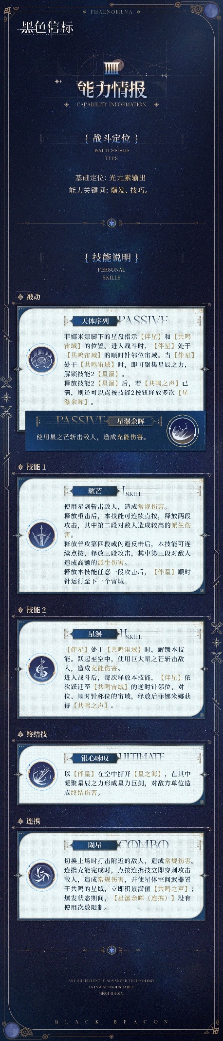 《黑色信標(biāo)》神諭隱所-成員秘錄｜菲娜米娜圖片_4