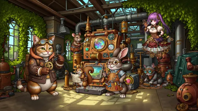 《精灵世界种田》蒸汽裂缝活动免费领4大建筑图片