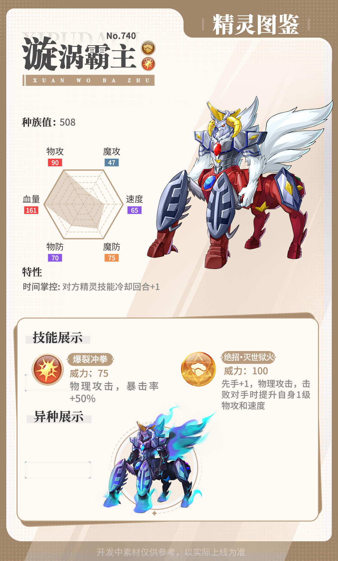 《西普大陸》精靈百科|神魄聯動系列&星塵戰(zhàn)王&三皇大地機神圖片_6