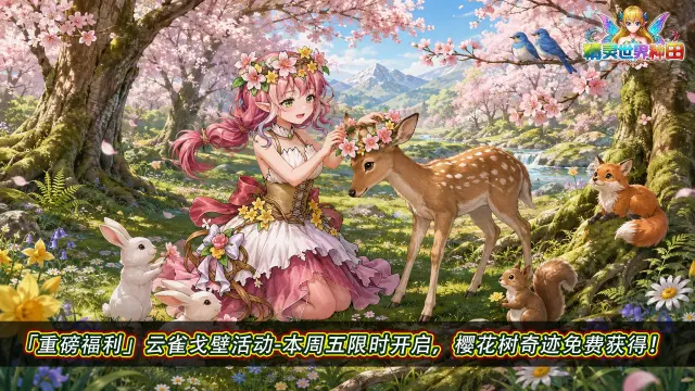 《精灵世界种田》本周五“云雀戈壁”重磅开启！图片