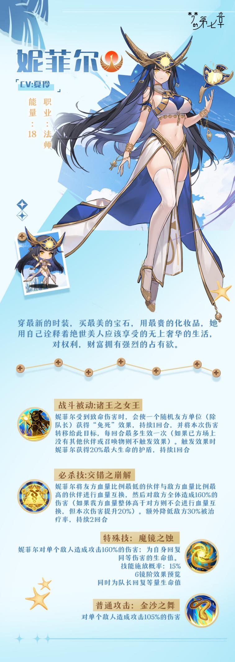 《夢(mèng)的第七章》【鏈接者檔案】妮菲爾圖片_1