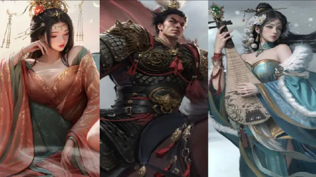 《三国：天下归心》虓虎携美破千军，连斩如潮定乾坤图片