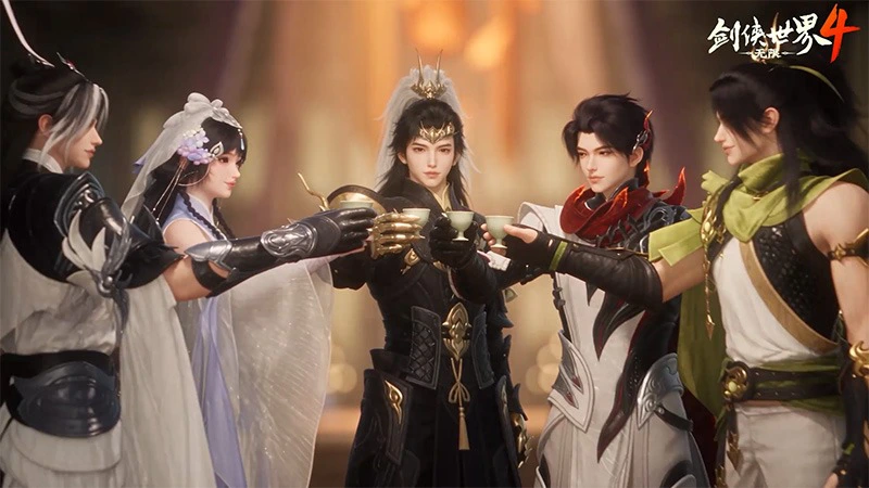 《剑侠世界4：无限》自由交易！10.15公测交易系统曝光图片