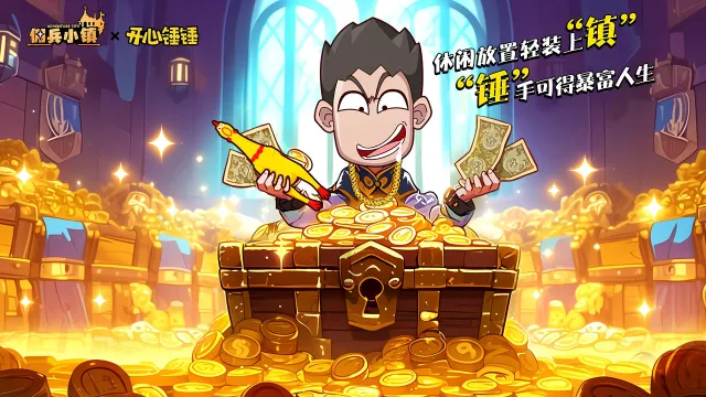 暴富系经营手游《佣兵小镇》预约开启！图片