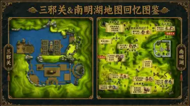 《热血江湖：觉醒》热血江湖地图回忆图鉴-三邪关&南明湖图片