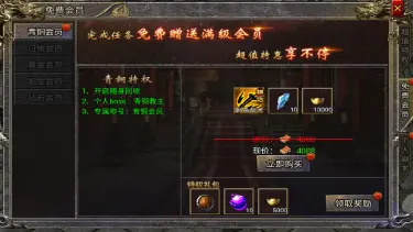 【免费会员体系】青铜到钻石五级升级路线图片