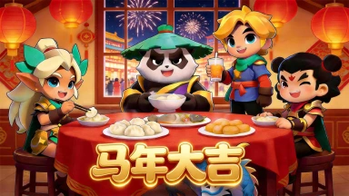 《小镇冒险家》🐎马年新春，为你送上新年祝福！图片