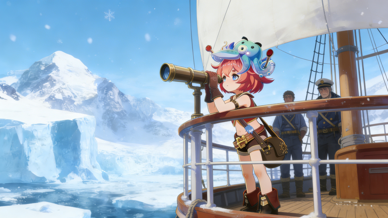 《萌物求生》角色曝光-航海家-章鱼蕾娜图片