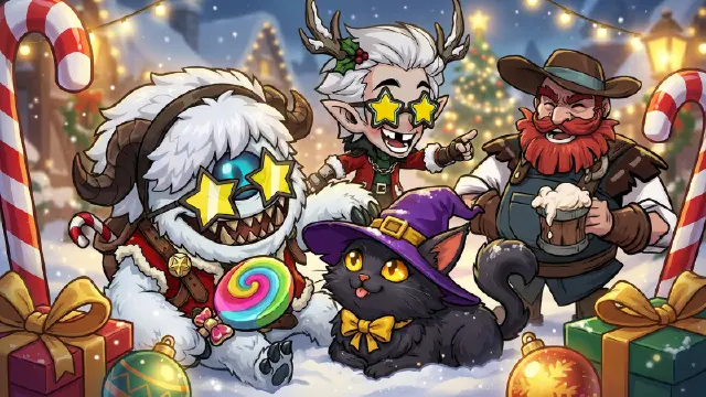 《无尽探险队》双旦活动上线！新增主题英雄，上线领取限定头像！图片