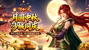 月满中秋 共赴江湖!《传奇之业》中秋限定活动盛大开启图片