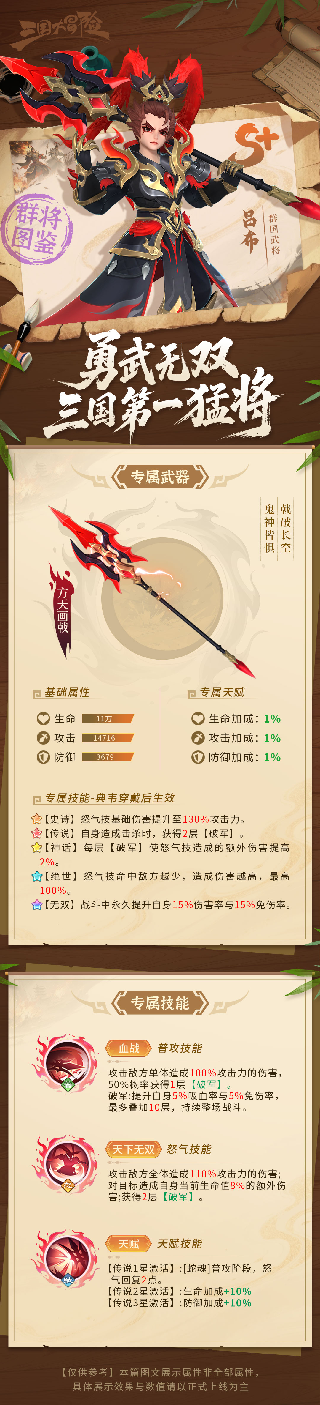 《三國(guó)大冒險(xiǎn)》呂布：戟破長(zhǎng)空，鬼神無(wú)雙！圖片_1