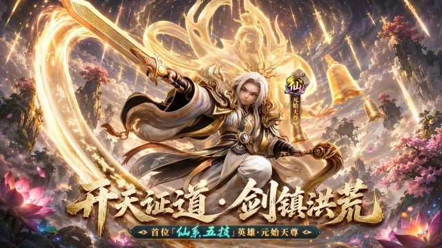 《点点英雄》新将爆料「万法之祖,仙尊临世」图片