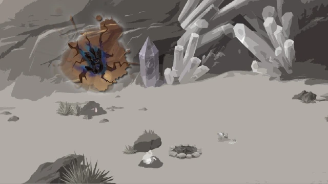 《西普大陆》一掌裂石，气慑八荒图片