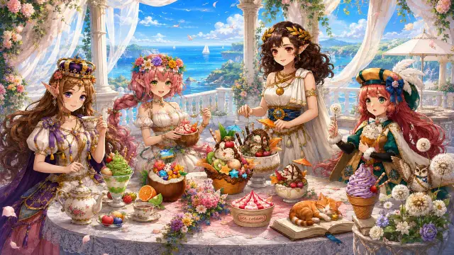 《精灵世界种田》【夏季限定】冰淇淋海滩活动-本周五开启，冰爽福利全收集！图片