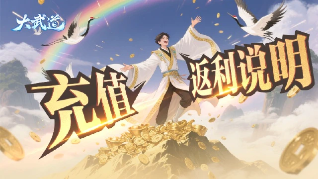 《大武道》付费删档测试6月12日震撼开启，充值返利大放送！图片