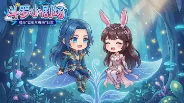 《斗罗大陆：诛邪传说》四格漫画丨唐三的蓝银草日常图片