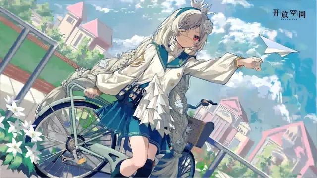 《开放空间》光影收藏馆丨纯白的千纸鹤图片