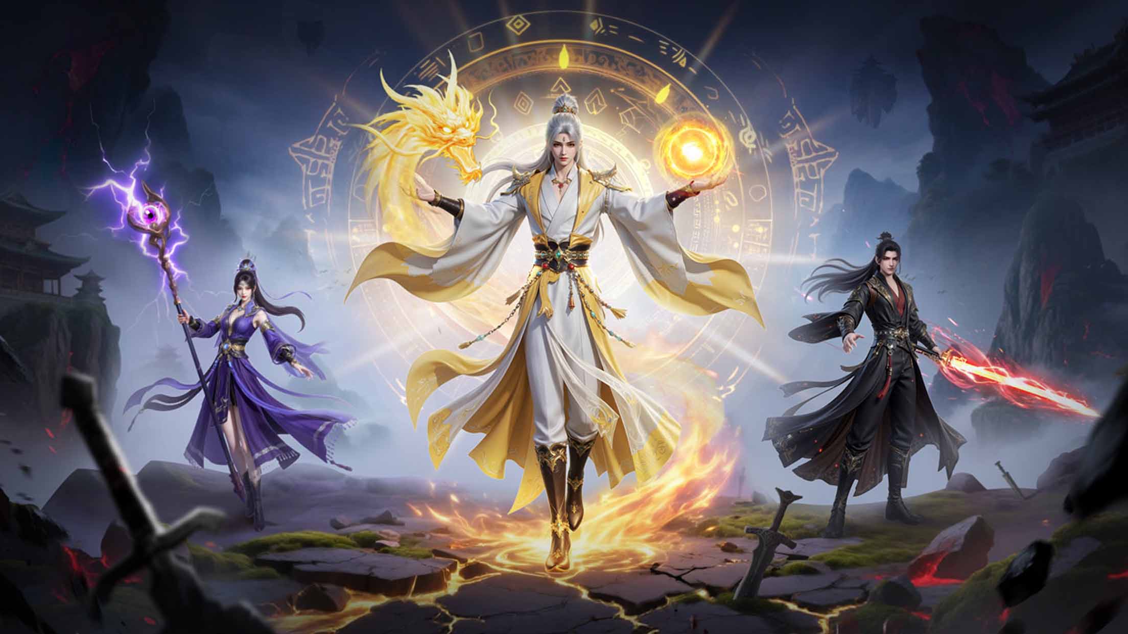 《神羅仙域》9.28 首發(fā)！次世代仙俠大世界開啟，下載抽好禮！圖片_2