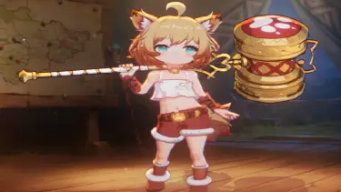 《萌物求生》角色曝光-巨锤少女-莉莉娅图片