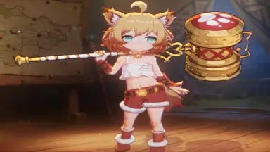 《萌物求生》角色曝光-巨锤少女-莉莉娅图片