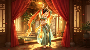 《客官里面请》美人画卷-张云容图片