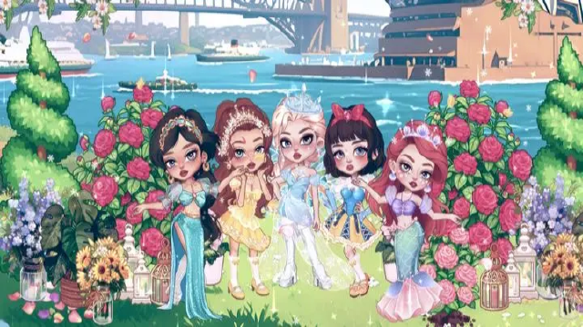 《尤雅时光》【公主聚会】👑小镇今天闪闪发光图片