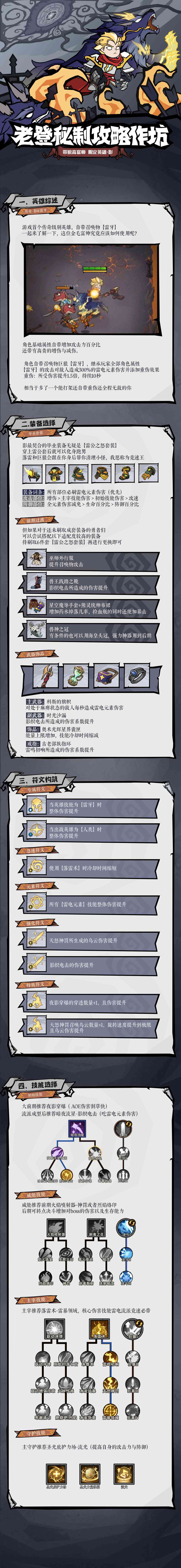 《无尽探险队》老登秘制攻略作坊流派篇 —— 雷法群攻流图片_1