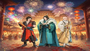 《少年歌行：风花雪月》春节快乐｜少年归来，红火新春图片