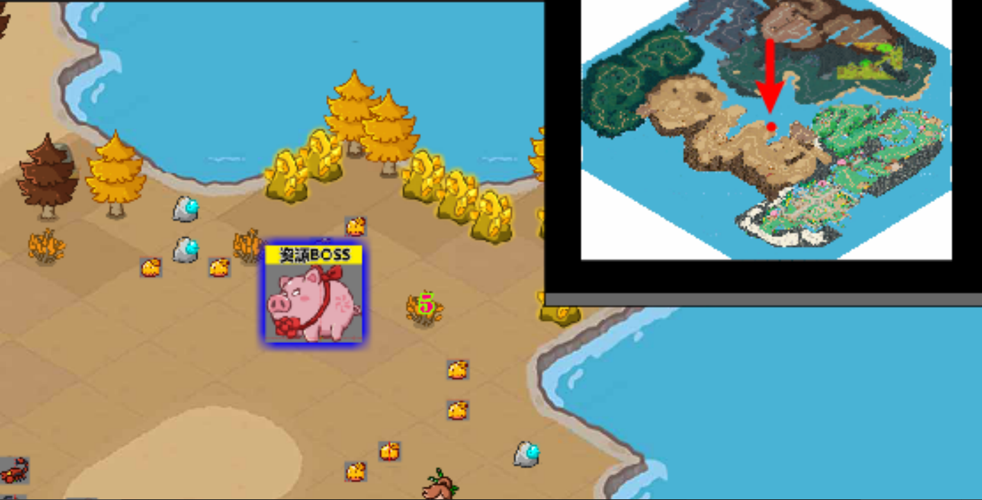 《铳之迷宫》资源缺乏不担心,资源BOSS位置分享!图片_10