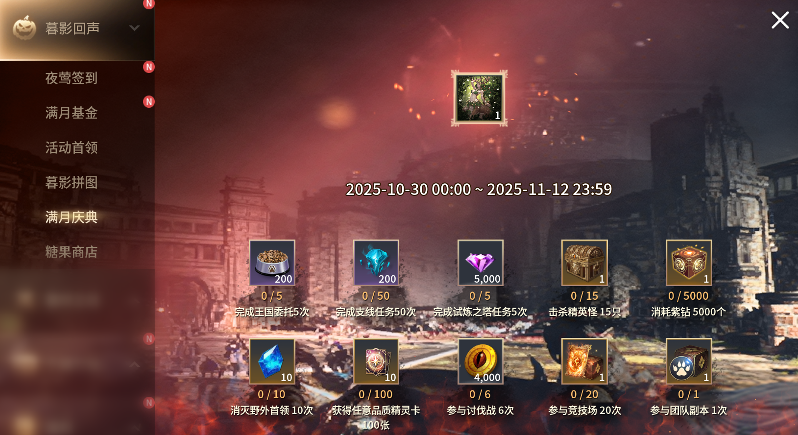 暮影回聲，滿月慶典！《零度曙光》雙慶盛宴 11月啟幕，六重福利驚喜饋贈(zèng)！圖片_17