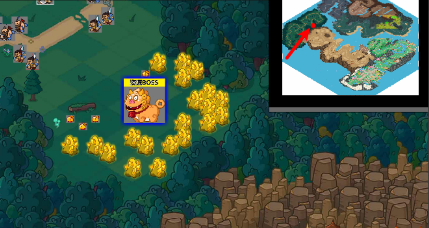 《铳之迷宫》资源缺乏不担心,资源BOSS位置分享!图片_23