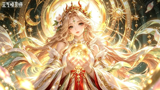 【全新至神】《元气唤灵师》执掌春季与复苏的至高女神——春冕主图片
