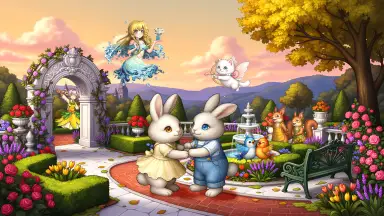 《精灵世界种田》执子之手活动甜蜜开启图片