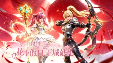 《无尽纷争》【五一狂欢预热】花下假日，王城献礼！狂欢福利提前炸场！图片