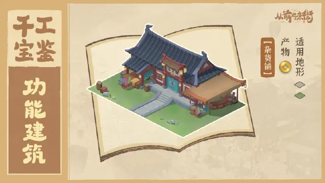 《从前有条街》【天街产业录】通宝不够怎么办？杂货铺来赚！图片