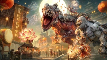 《斗兽战场》中秋盛典|乐园同欢三重奏!图片