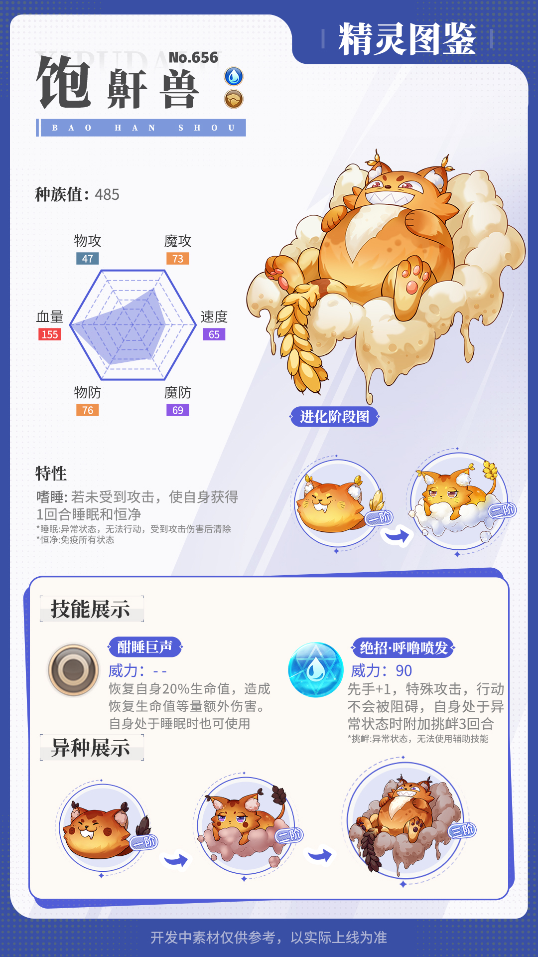 《西普大陸》精靈百科|永夜界神&飽鼾獸&花瓶蛇王圖片_3