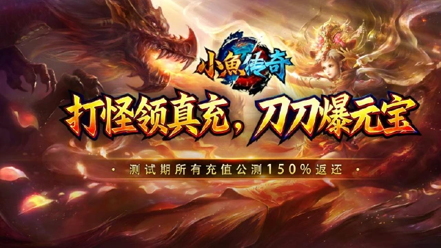《小鱼传奇》4月9日内测开启！正式服返150%图片