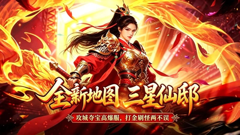 《天芒之神》新地图三星仙邸来袭!五行战力再突破!图片