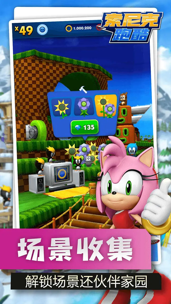 索尼克跑酷图片