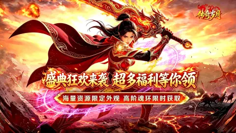 【版本爆料】《传奇岁月》9 月全新版本来袭！侠客录、魂环幻化上线，四大限时活动重磅开启