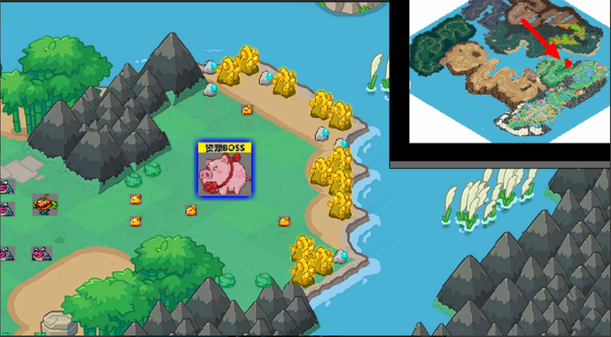 《铳之迷宫》资源缺乏不担心,资源BOSS位置分享!图片_8