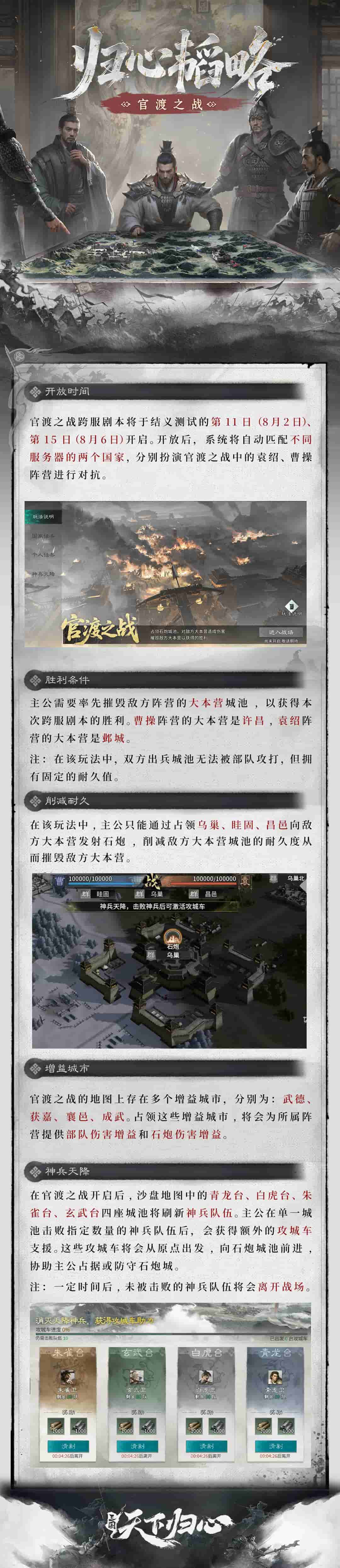 《三國(guó)：天下歸心》歸心韜略丨官渡之戰(zhàn)圖片_2