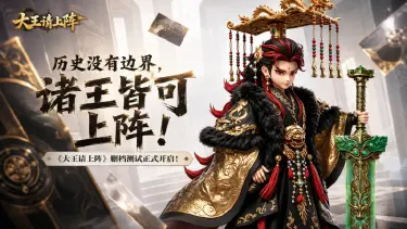 《大王请上阵》【测试公告】诸王集结!8月21日删档计费测试开启图片